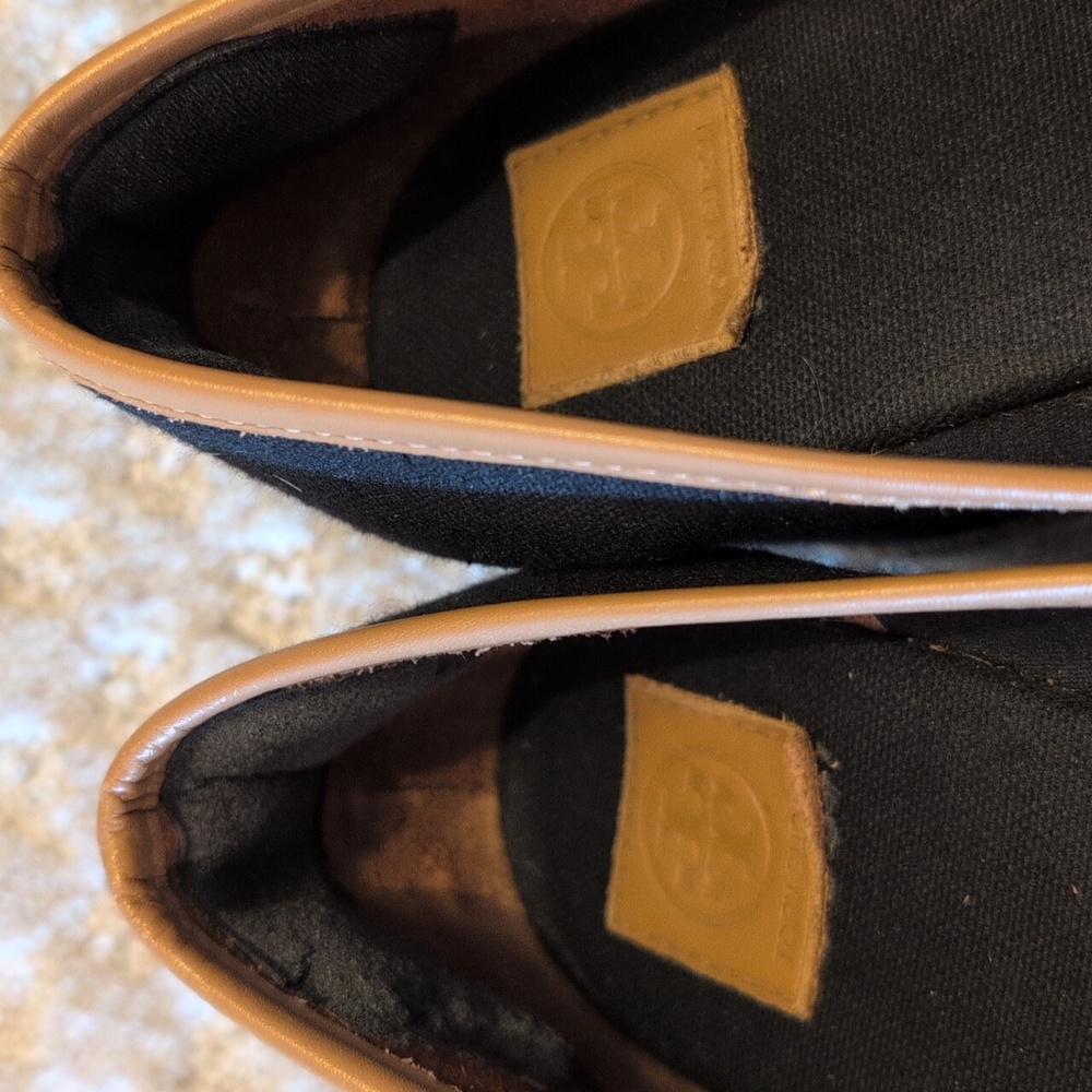 Tory Burch Wedged Raffia Espadrille Platform Sandals - Picture 12 of 13